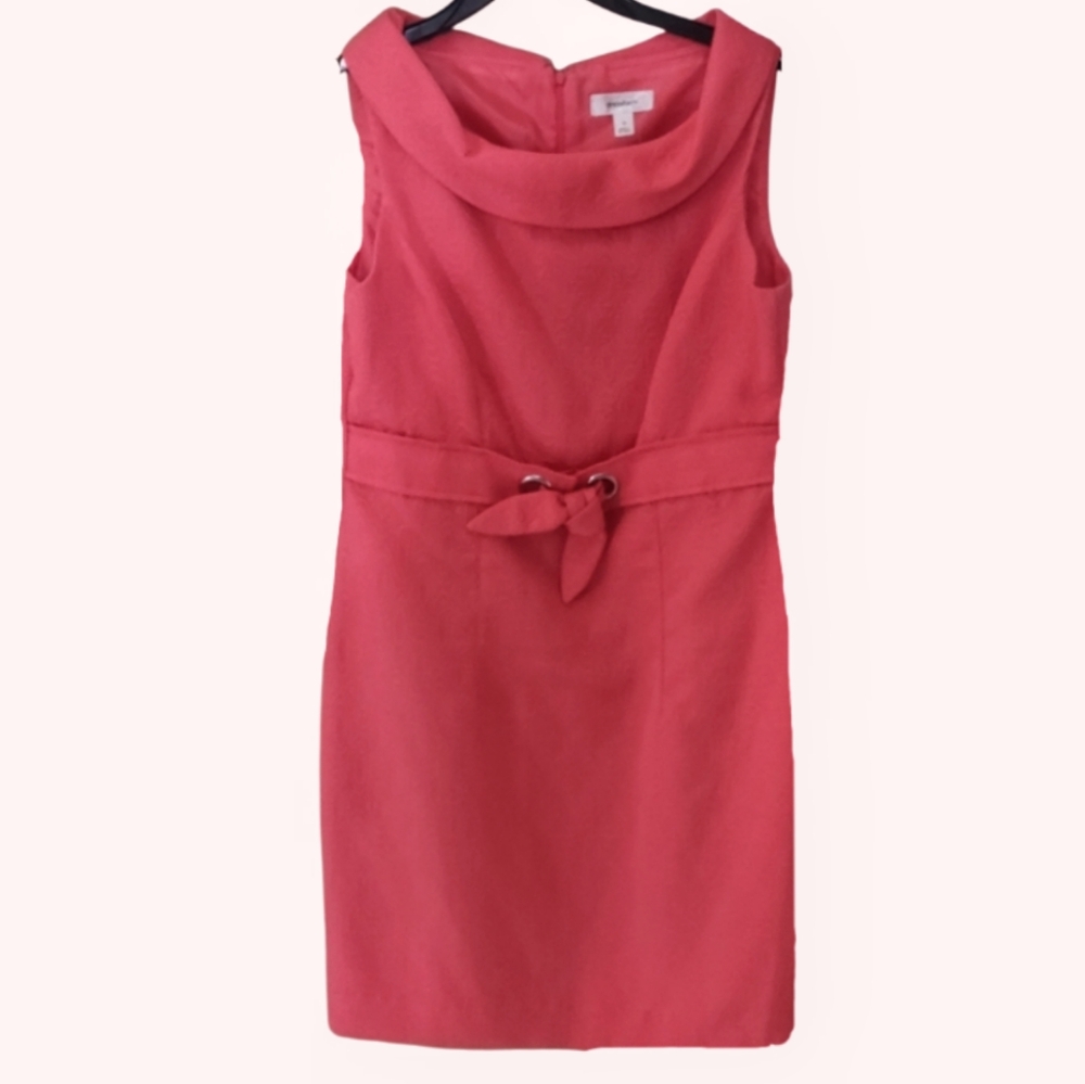 Dressbarn Coral Sleeveless Dress